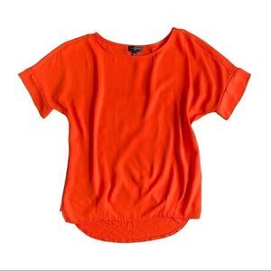 The Limited Orange Blouse